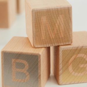 Pottery Barn Kids Metallic Blocks